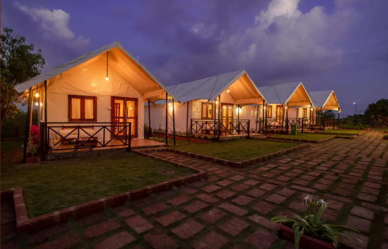 nirvana-jodhpuri tents-best resort in panchgani